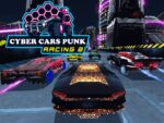 Carros cibernéticos Punk Racing 2