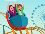 Curler Coaster Uma risada Oculto