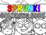 Sprunki Coloring Livro jogo